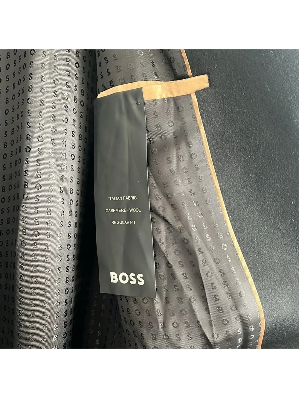 Boss cashmere wool